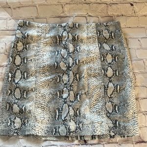 Free People mini skirt size 12